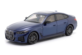 BMW i4 M50 2022 blue 1:18 Minichamps 