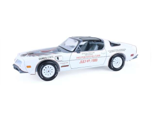 Pontiac Firebird Trans Am - Official Pace Car 58th Annual Pikes Peak Auto Hill Climb 1980 white 1:18 GreenLight