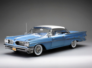 Pontiac Bonneville Hard Top 1959 vanguard blue metallic 1:18 Sun Star