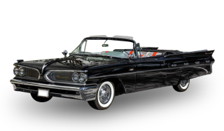 Pontiac Bonneville Open Convertible 1959 regent black 1:18 Sun Star