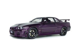 Nissan Skyline R34 GT-R Z Tune 1999 midnight purple 1:18 Solido