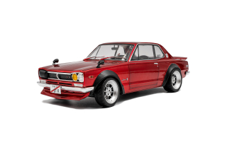 Nissan Skyline C10 Hakosuka 1970 red metallic 1:18 Solido