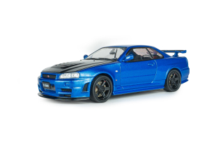 Nissan Skyline GT-R R34 Z-Tune 1998 blue 1:43 Solido