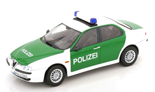 Alfa Romeo 156 Polizei 1998 green/white 1:18 Triple9 Collection