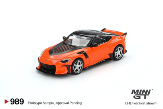 Nissan Z Veilside FFZ 400 orange 1:64 Mini GT