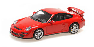 Porsche 911 GT3 2006 red 1:43 Minichamps