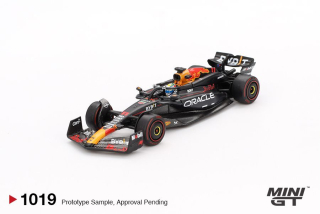 Red Bull Racing RB20 #11 S. Perez 2nd place GP Bahrain 2024 1:64 Mini GT
