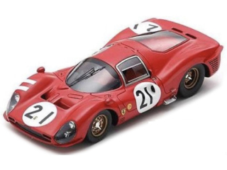 Ferrari 330 P3 4.0L V12 Coupe Team Ferrari SEFAC #21 L.Bandini/J.Guichet 24H Le Mans 1966 1:12 Top Marques Collectibles