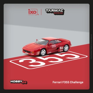 Ferrari F355 Challenge Presentation red 1:64 Tarmac
