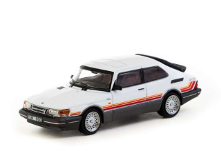 Saab 900 Turbo white 1:64 Tarmac
