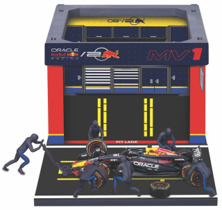 Pit Pass Set - Red Bull RB20 #1 M.Verstappen 2023 1:43 Bburago