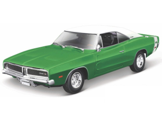 Dodge Charger R/T 1969 green 1:18 Maisto