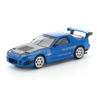 Mazda RX-7 (FC3S) Re-Amemiya 2006 blue 1:64 Pop Race 