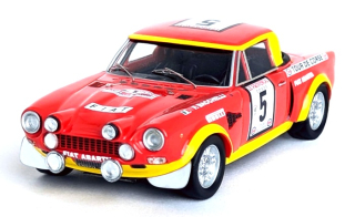 Fiat 124 Abarth #5 Bachelli/Scabini Tour de Corse 1974 1:43 Troféu