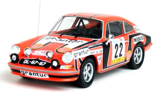 Porsche 911 S #22 Nunes/Morais Rally Tap 1974 1:43 Troféu