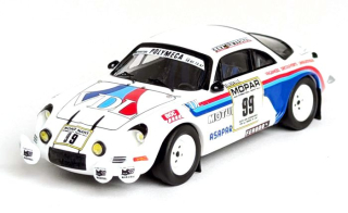 Alpine A110 #99 Delesalle/Annaud Rallye Manx 1979 1:43 Troféu