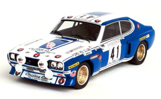 Ford Capri 2600 RS #41 Hirtz/Tilliez Tour de Corse 1973 1:43 Troféu