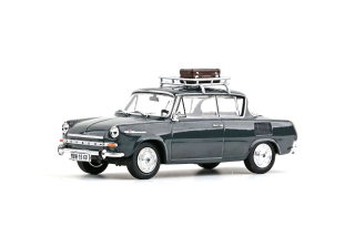 Škoda 1100MBX 1969 šedá tmavá 1:43 Abrex