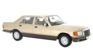 Mercedes-Benz S-Klasse W126 1979 beige 1:18 MCG