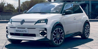 Renault 5 E-Tech Electric 2024 pearl white 1:18 Norev