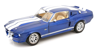 Ford Mustang Shelby GT500 Eleanor 1967 blue metallic/white 1:12 KK Scale