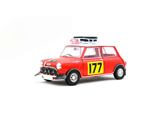 Mini Cooper MK1 Rally #177 red 1:18 Tiny Toys