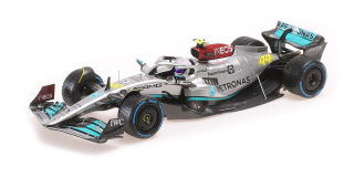 Mercedes-AMG Petronas F1 Team F1 W13 E Performance #44 L.Hamilton Monaco GP 2022 with Rain Tyres 1:18 Minichamps 