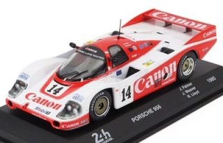Porsche 956 2.6L #14 Jonatan Palmer - James Weaver - Richard Lloyd 2nd 24h Le Mans 1985 1:43 Altaya