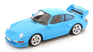 Porsche 911 (993) Clubsport Coupe 1997 blue 1:18 Solido