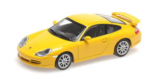 Porsche 911 GT3 1999 yellow 1:43 Minichamps