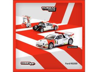 Ford RS200 #4 Antonio Zanini/Josep Autet Rallye Catalunya 1986 1:64 Tarmac