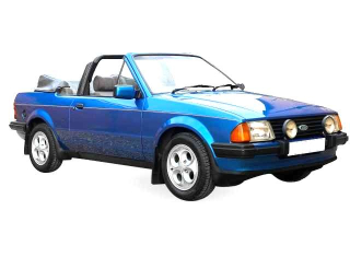 Ford Escort XR3i Cabriolet 1984 azure blue 1:18 Sun Star