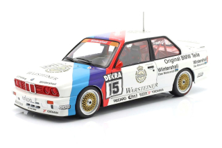 BMW M3 E30 Team Schnitzer Warsteiner #15 R.Ravaglia Winner DTM 1989 1:18 Werk83