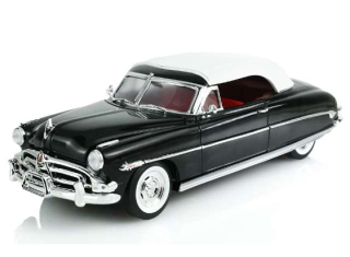 Hudson Hornet Twin-H Convertible Brougham *Barrett-Jackson Scottsdale 2025* black 1:18 Highway 61