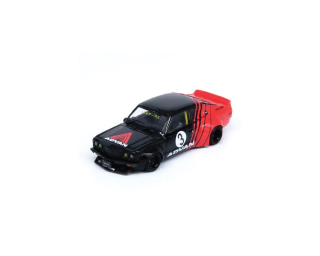 LBWK Mazda RX3 Savanna Advan Livery black/red 1:64 Inno Models