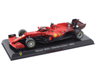 Ferrari SF21 F1 Scuderia #16 C.Leclerc 2021 1:24 Premium Collectibles