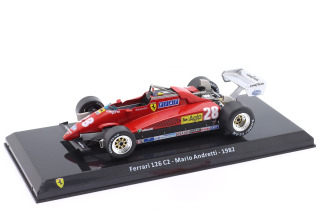 Ferrari 126C2 #28 M.Andretti Formula 1 1982 1:24 Premium Collectibles