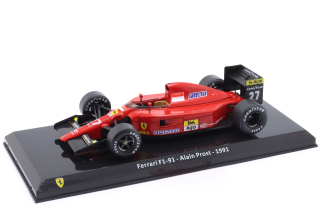 Ferrari F1-91 #27 A.Prost Formula 1 1991 1:24 Premium Collectibles