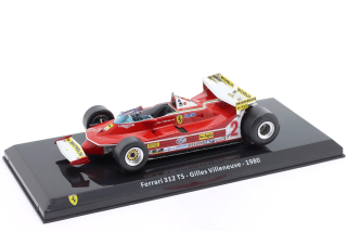 Ferrari 312T5 #2 G.Villeneuve Formula 1 1980 1:24 Premium Collectibles