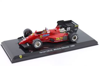 Ferrari 126C4 #27 M.Alboreto Formula 1 1984 1:24 Premium Collectibles