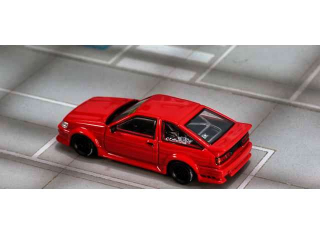 RWB AE86 red 1:64 Street Weapon
