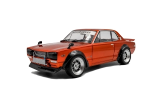 Nissan Skyline C10 Hakosuka Solido Works 1970 orange metallic 1:18 Solido