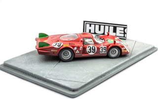 Alfa Romeo 33.2 #39 I.G.Diorama 24H Le Mans 1968 1:43 Best Model