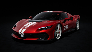 Ferrari 296 Speciale Rosso Portofino with Livery 1:43 Look Smart Models