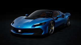 Ferrari 296 Speciale A Blu Corsa 1:43 Look Smart Models