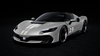 Ferrari 296 Speciale A Grigio Squalo with Livery 1:43 Look Smart Models