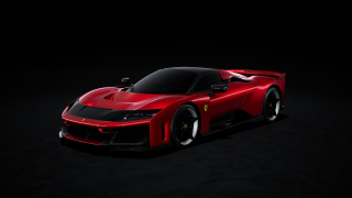 Ferrari F80 Rosso Supercar 1:12 Looksmart