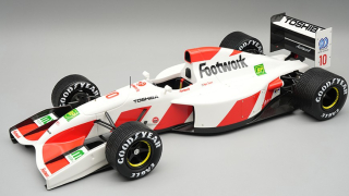 Footwork F1 FA13 Mugen Honda #10 A.Suzuki Belgium GP with Rain Tires 1992 1:18 Tecnomodel