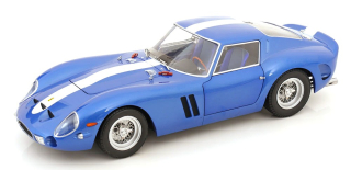 Ferrari 250 GTO 1962 blue metallic/white 1:12 KK Scale