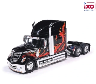 International Lonestar 2010 black with flames 1:64 Ixo America